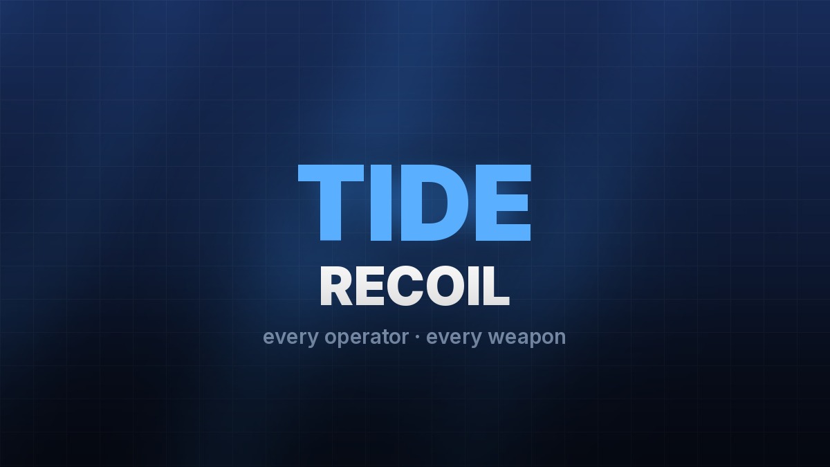 Tide Recoil